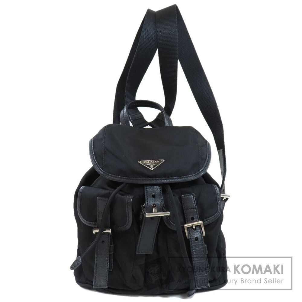 Prada logo Backpack Rucksack Daypack